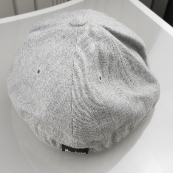 Moondoggies Cap Hat Surf Skate Gray & White Men's Wool Blend - Picture 7 of 11